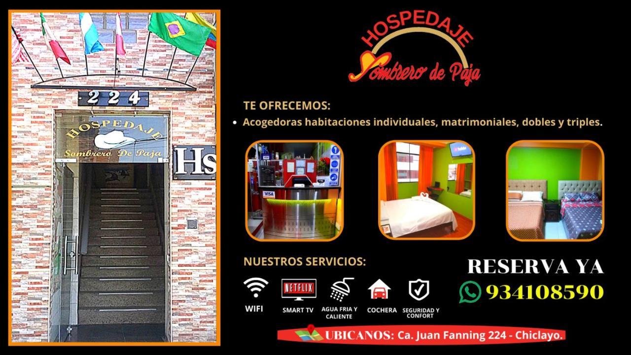 Sombrero De Paja Otel Chiclayo Dış mekan fotoğraf